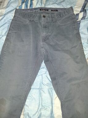 Michael Kors Men's Slim Chino Pants in Slate Blue